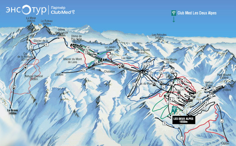 Club Med Les Deux Alpes (Ле Дез Альп)